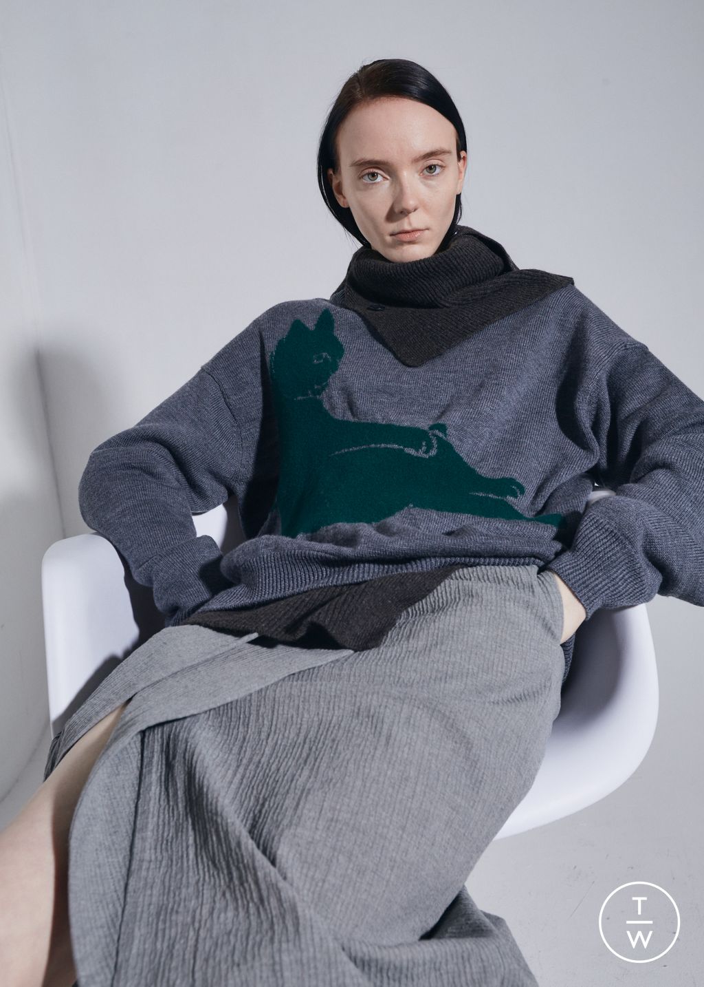 Fashion Week Paris Pre-Fall 2023 look 32 from the Dawei collection 女装