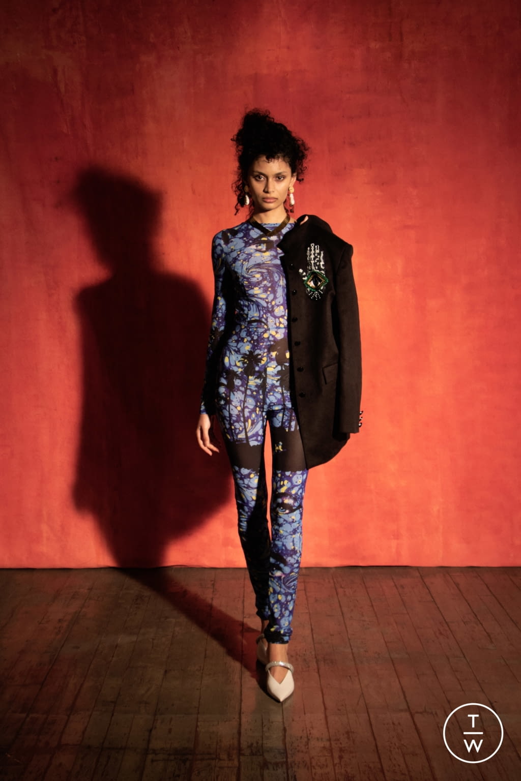 Fashion Week London Fall/Winter 2021 look 40 de la collection Osman womenswear