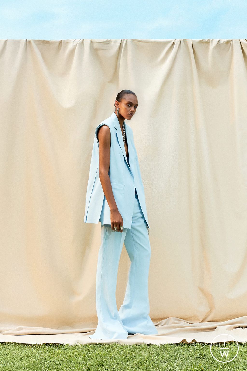 Fashion Week Milan Resort 2026 look 33 from the Sportmax collection 女装