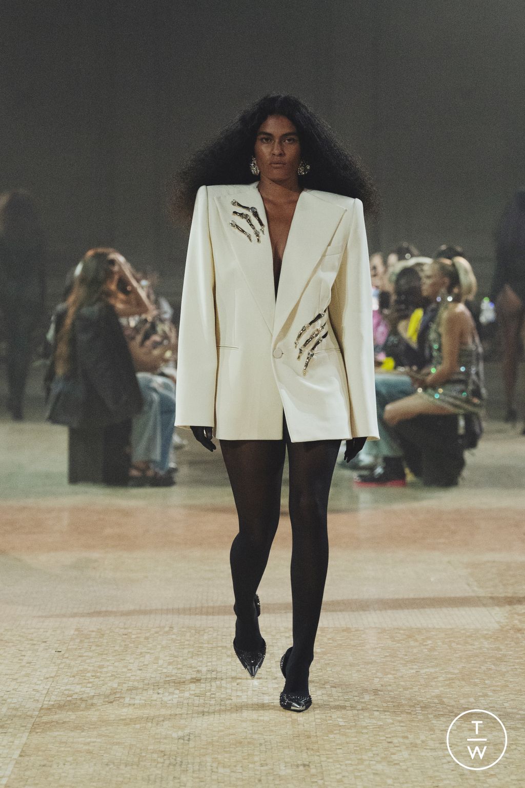 Fashion Week New York Fall/Winter 2023 look 22 from the Area collection womenswear