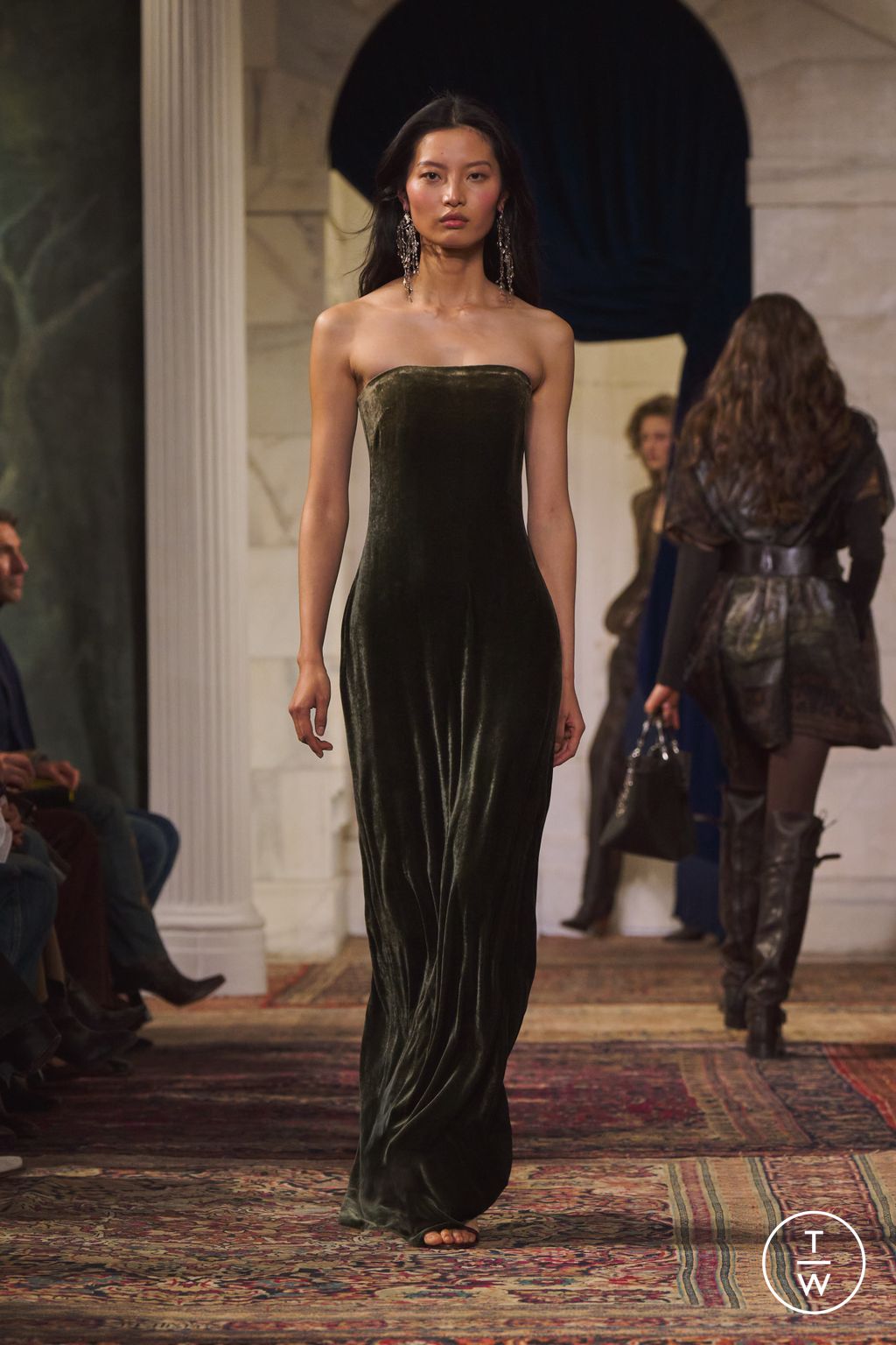 Fashion Week New York Fall/Winter 2026 look 22 de la collection Ralph Lauren womenswear