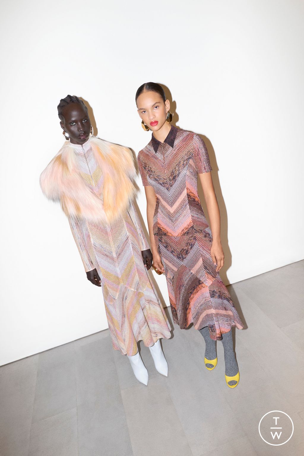 Fashion Week Milan Pre-Fall 2024 look 19 from the Missoni collection 女装