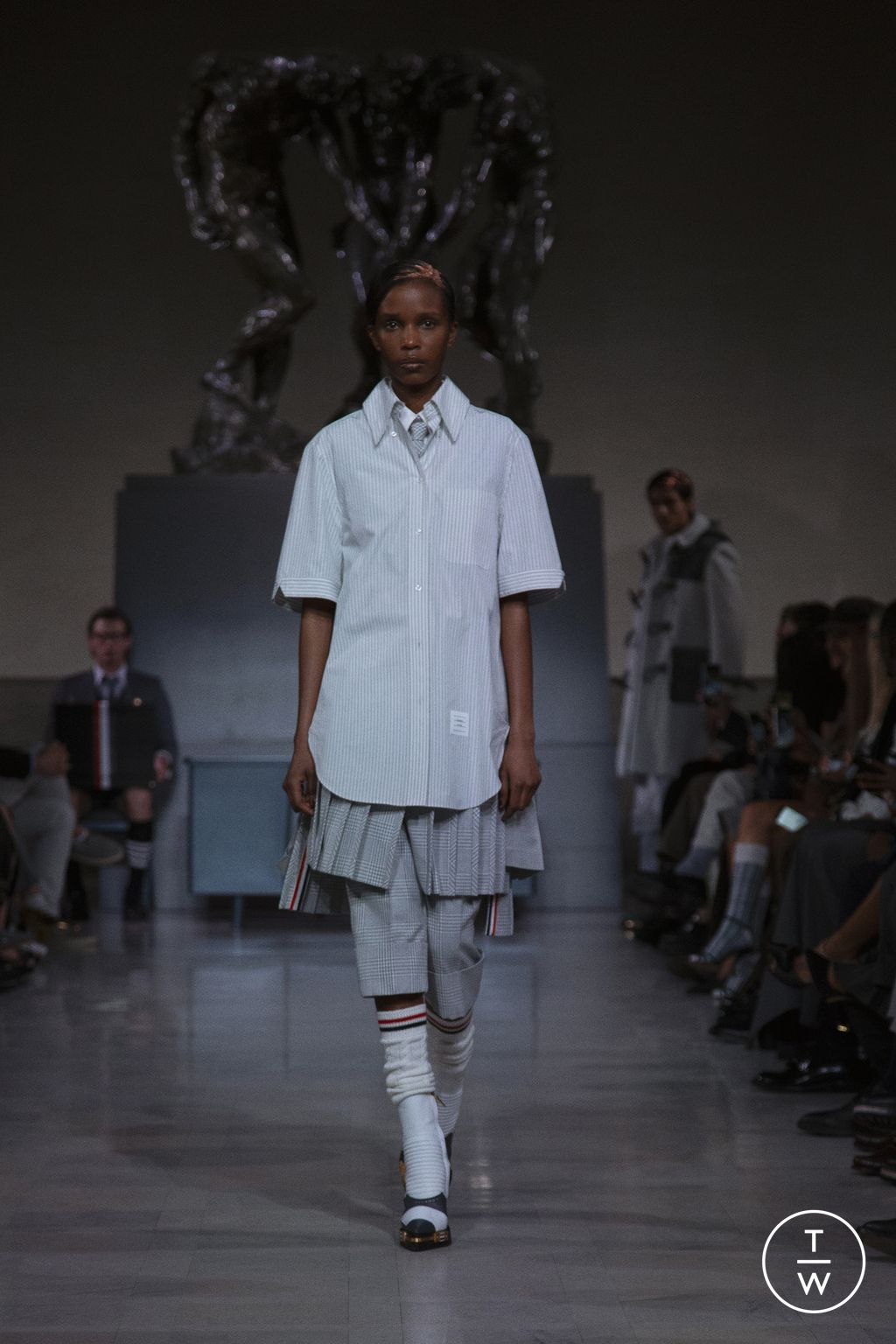 Fashion Week New York Fall/Winter 2026 look 23 de la collection Thom Browne womenswear