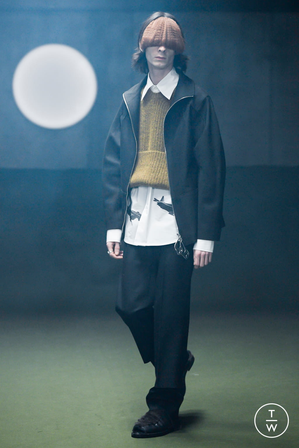 Fashion Week Paris Fall/Winter 2021 look 23 from the Namacheko collection menswear
