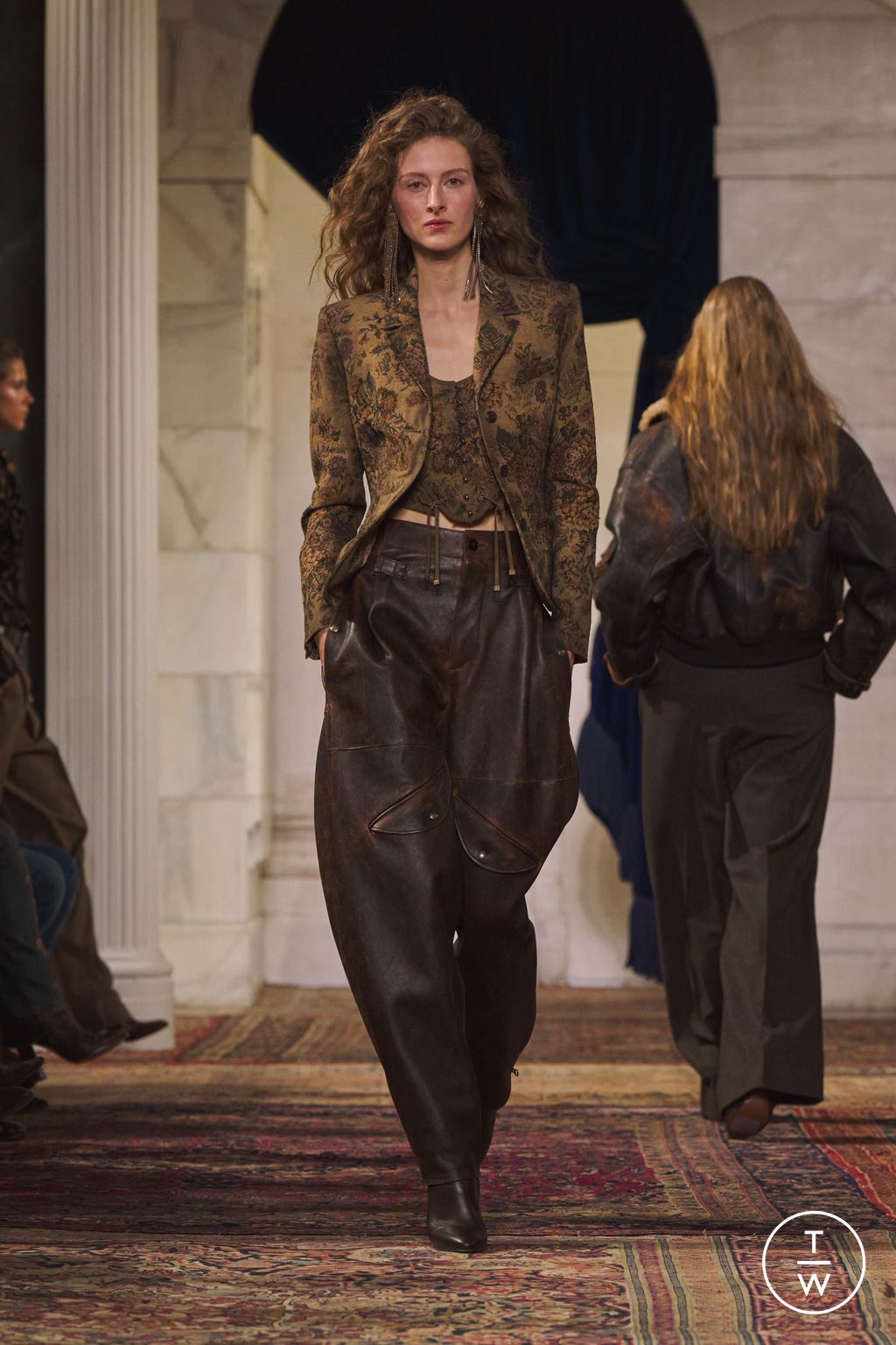 Fashion Week New York Fall/Winter 2026 look 23 de la collection Ralph Lauren womenswear
