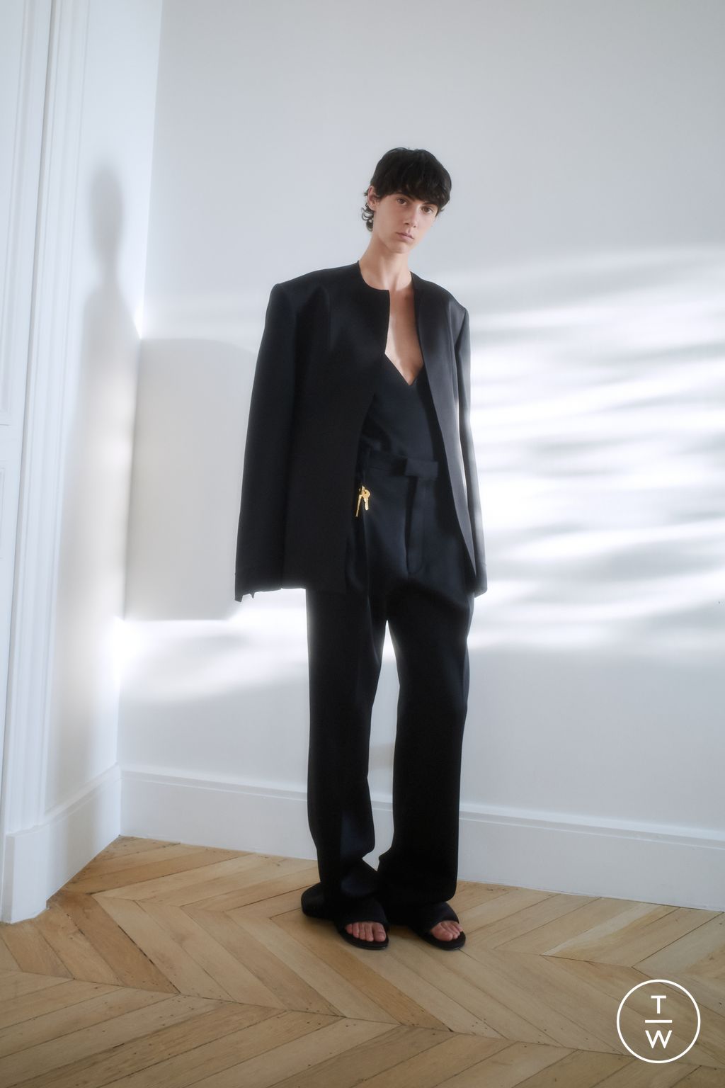 Fashion Week Paris Resort 2026 look 23 from the Carven collection womenswear
