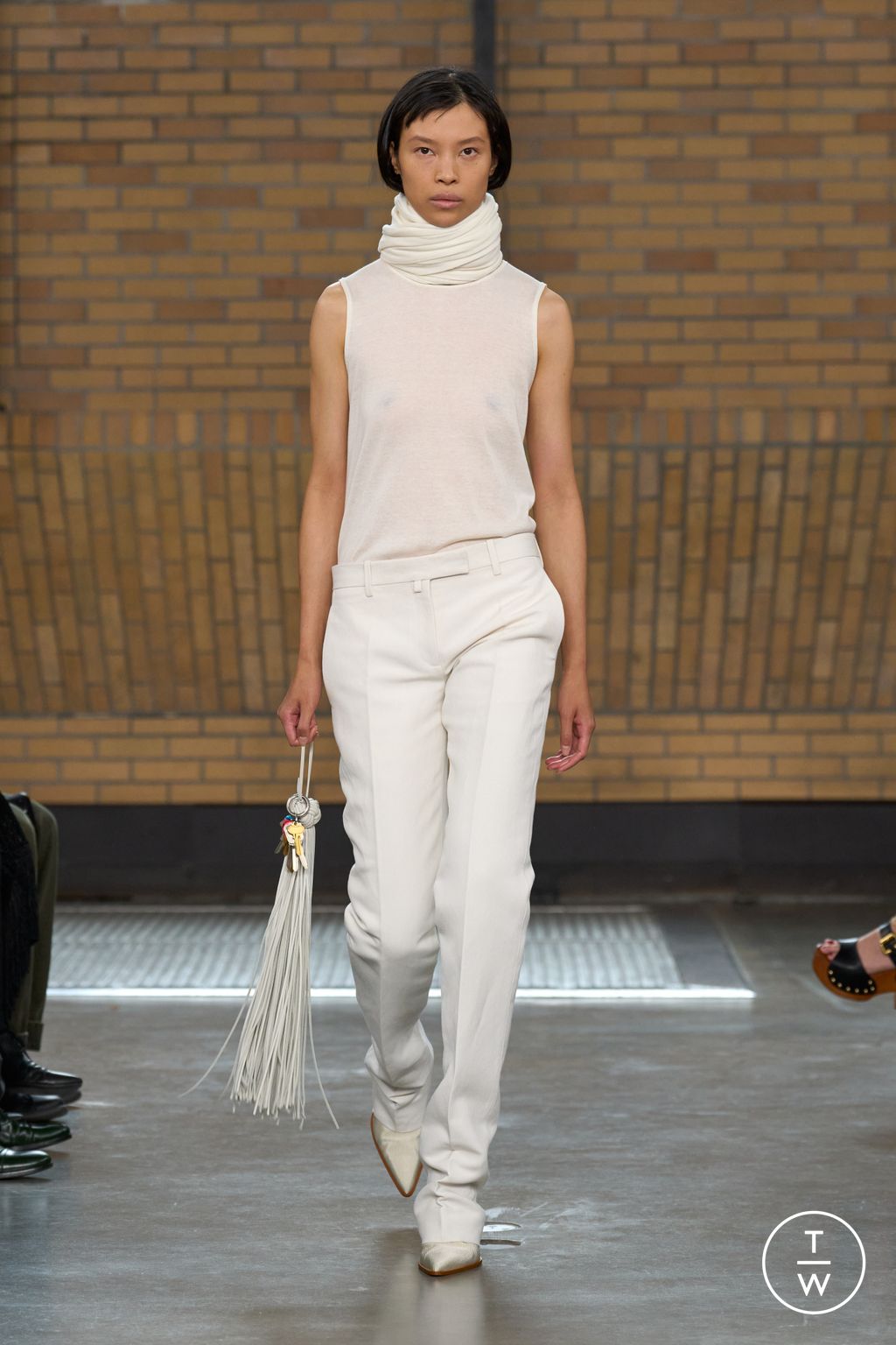Fashion Week New York Spring/Summer 2026 look 23 de la collection Calvin Klein Collection womenswear