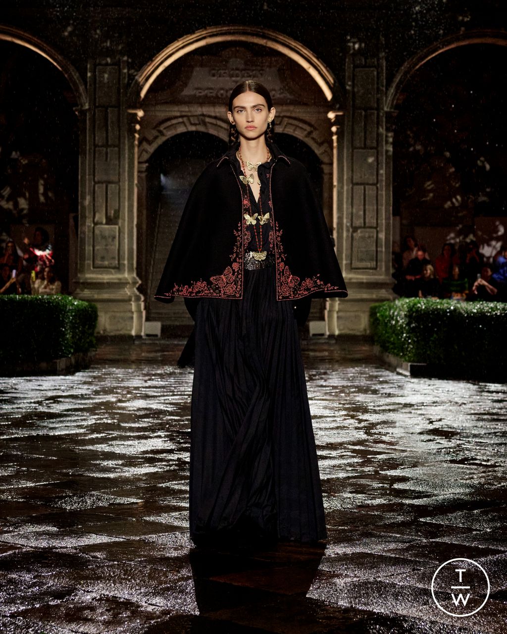 Fashion Week Paris Resort 2024 look 24 de la collection Christian Dior womenswear