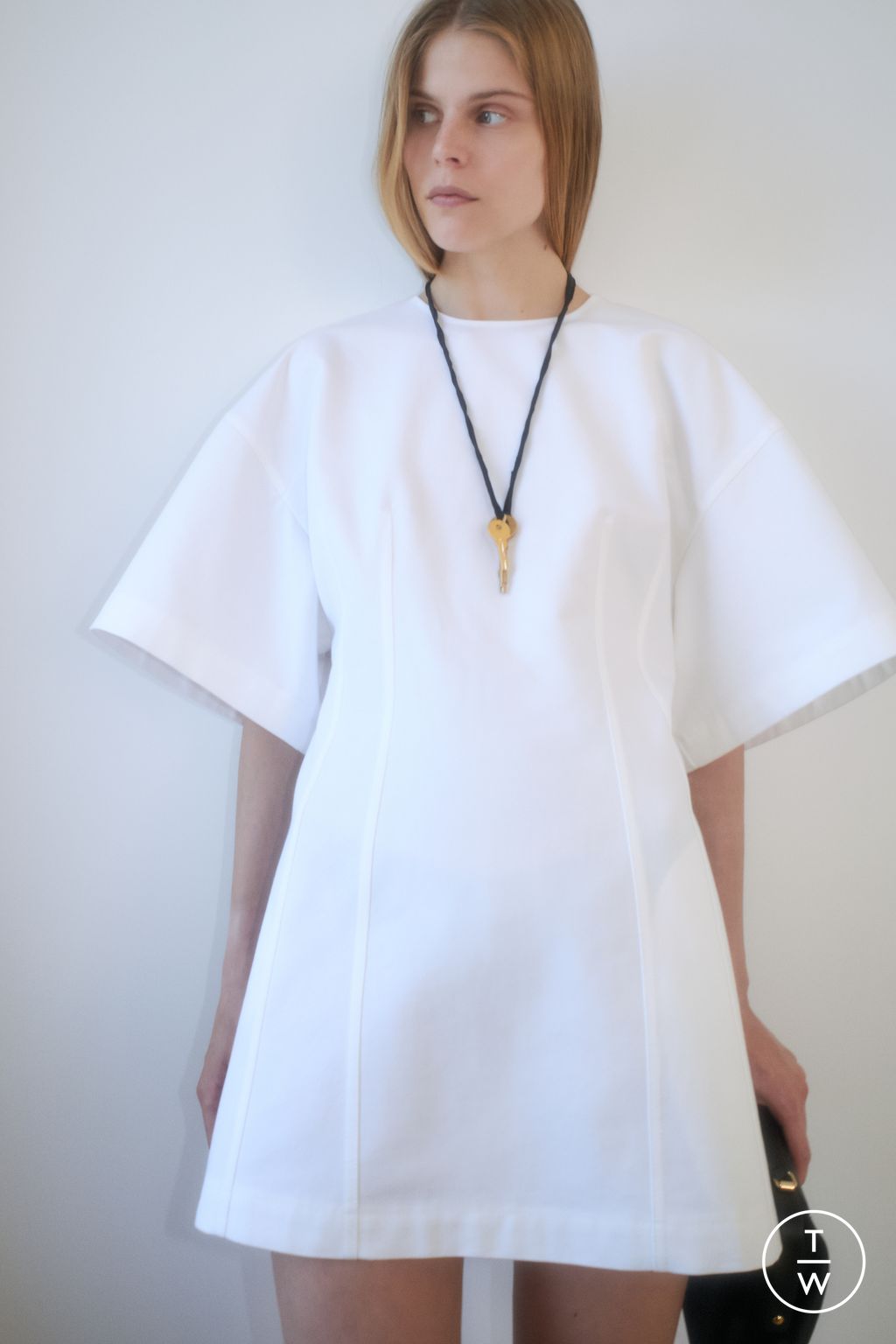 Fashion Week Paris Resort 2026 look 24 from the Carven collection womenswear