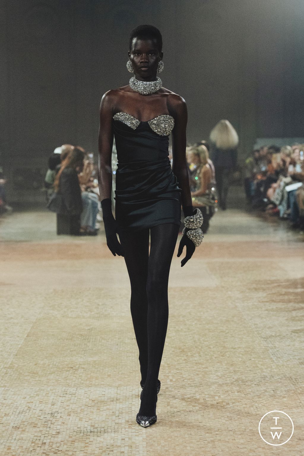 Fashion Week New York Fall/Winter 2023 look 24 from the Area collection womenswear