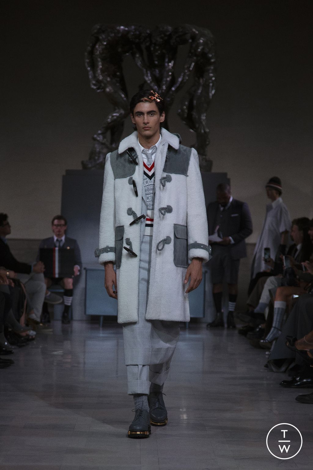 Fashion Week New York Fall/Winter 2026 look 24 de la collection Thom Browne womenswear
