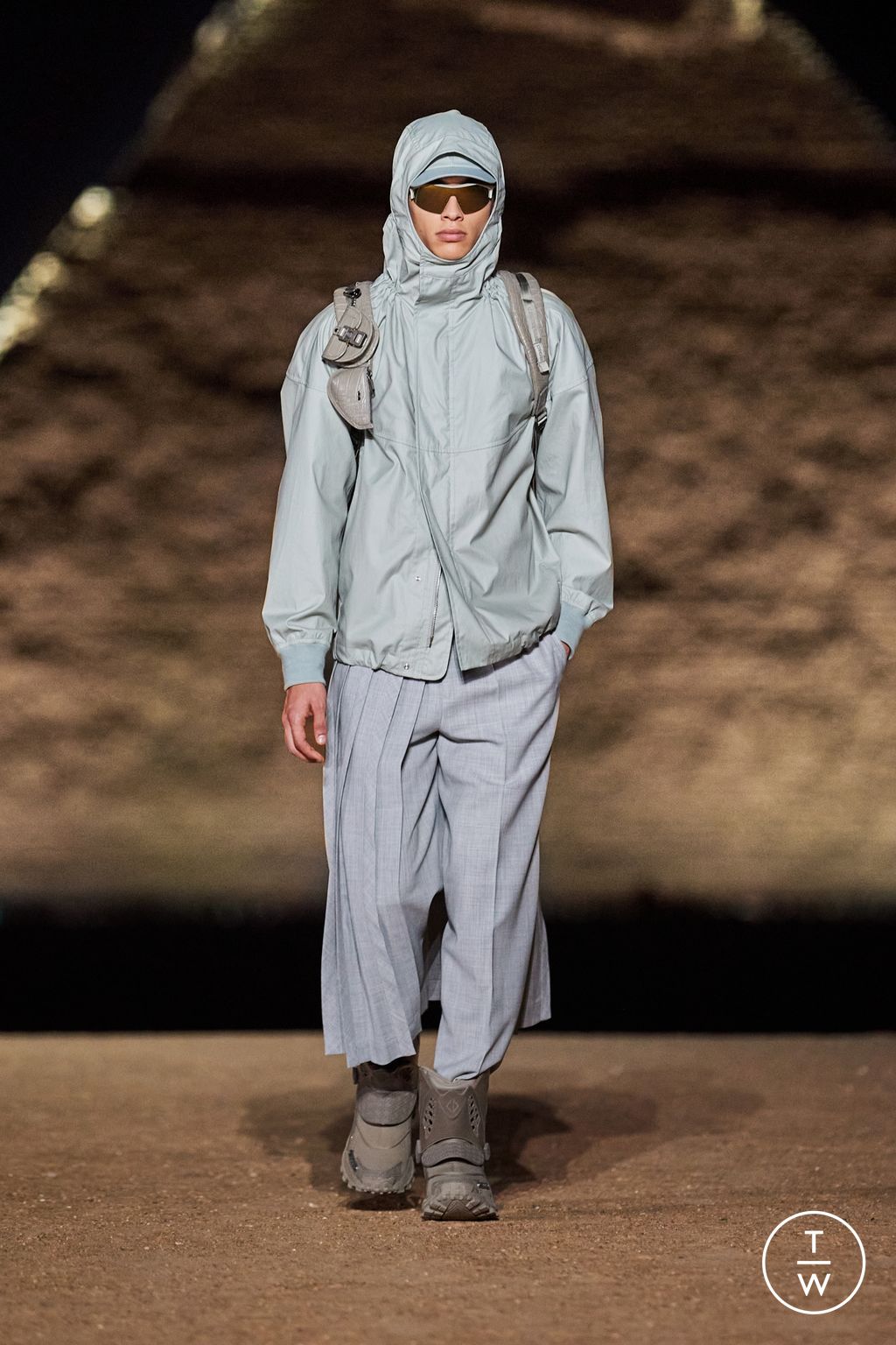Fashion Week Paris Pre-Fall 2023 look 25 de la collection Dior Men menswear