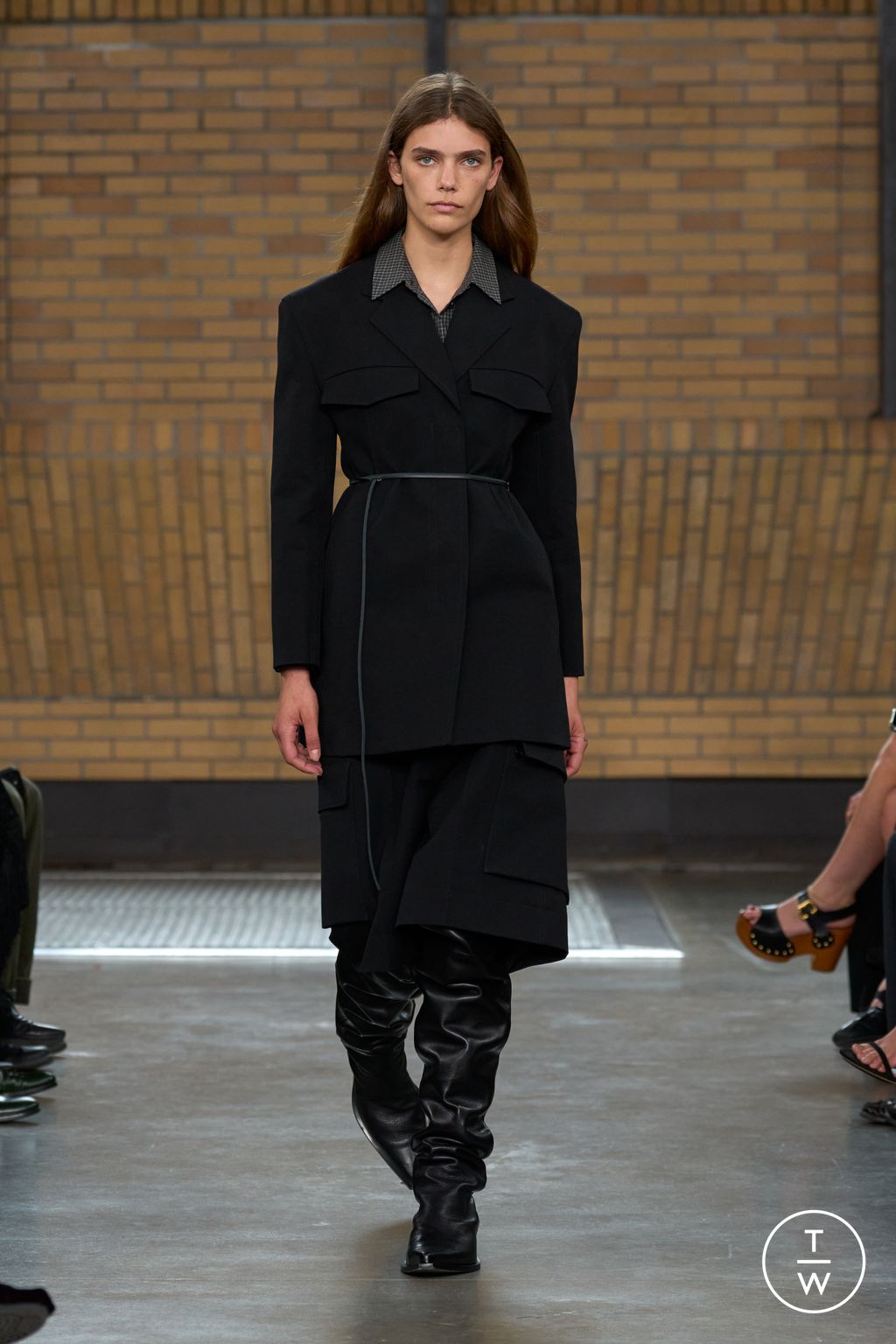 Fashion Week New York Spring/Summer 2026 look 25 from the Calvin Klein Collection collection womenswear