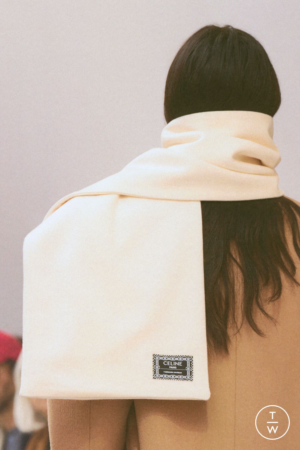 Fashion Week Paris Fall/Winter 2026 look 37 from the Celine collection womenswear accessories