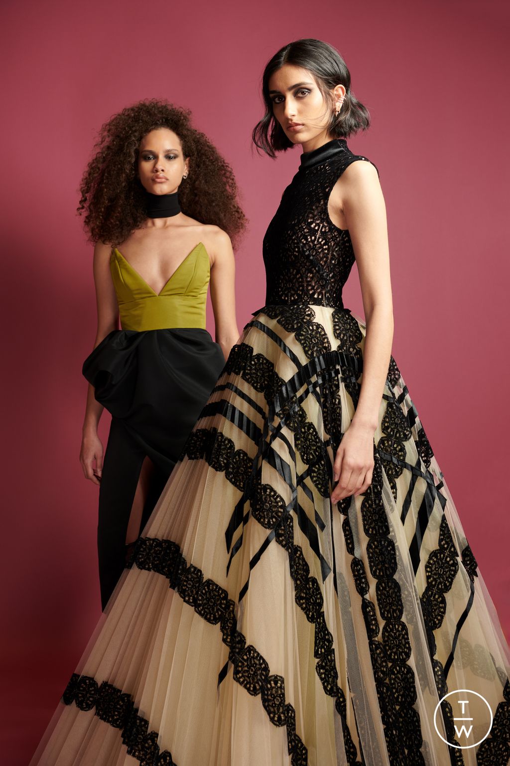 Fashion Week New York Resort 2024 look 25 from the Bibhu Mohapatra collection womenswear