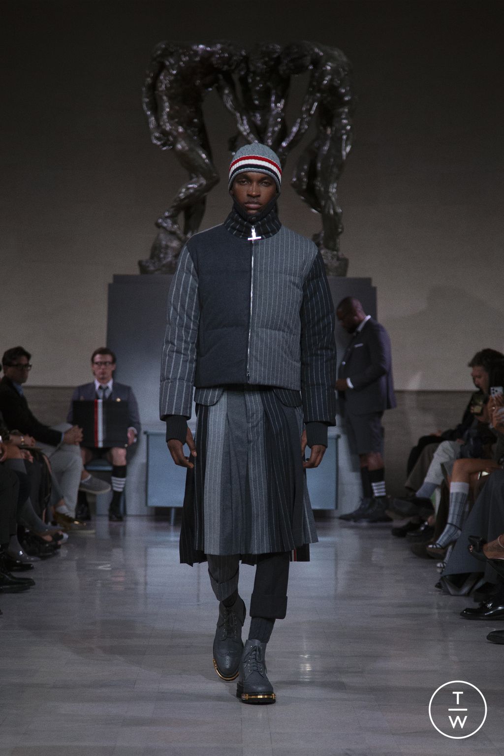 Fashion Week New York Fall/Winter 2026 look 26 de la collection Thom Browne womenswear
