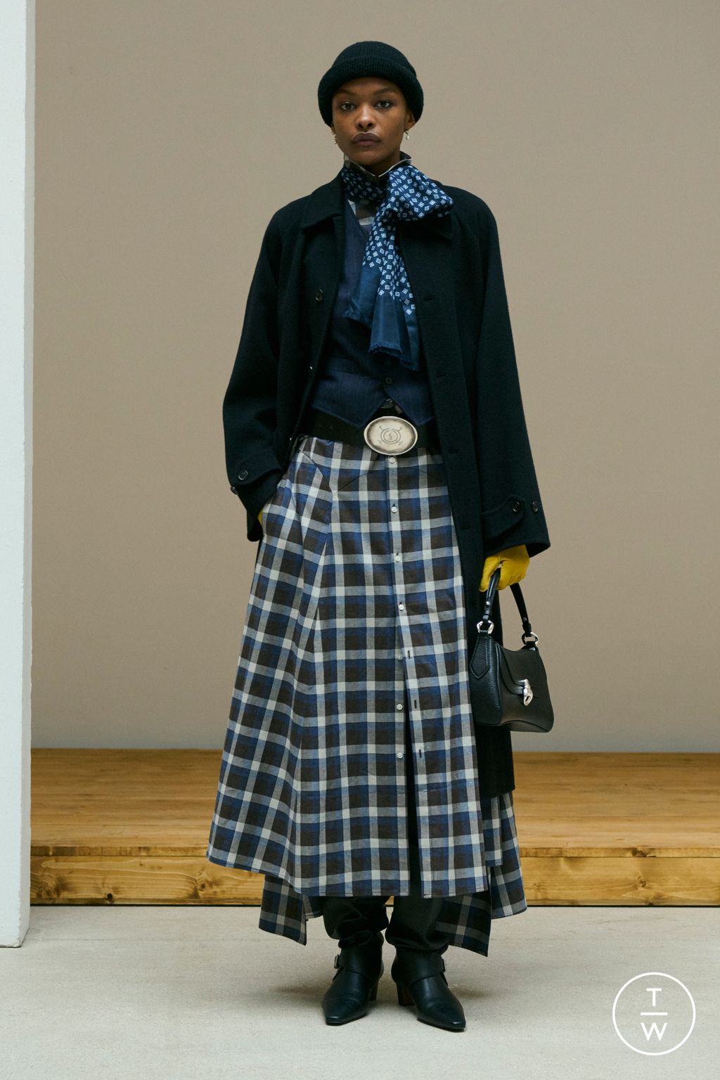 Fashion Week New York Fall/Winter 2026 look 26 from the Polo Ralph Lauren collection 女装