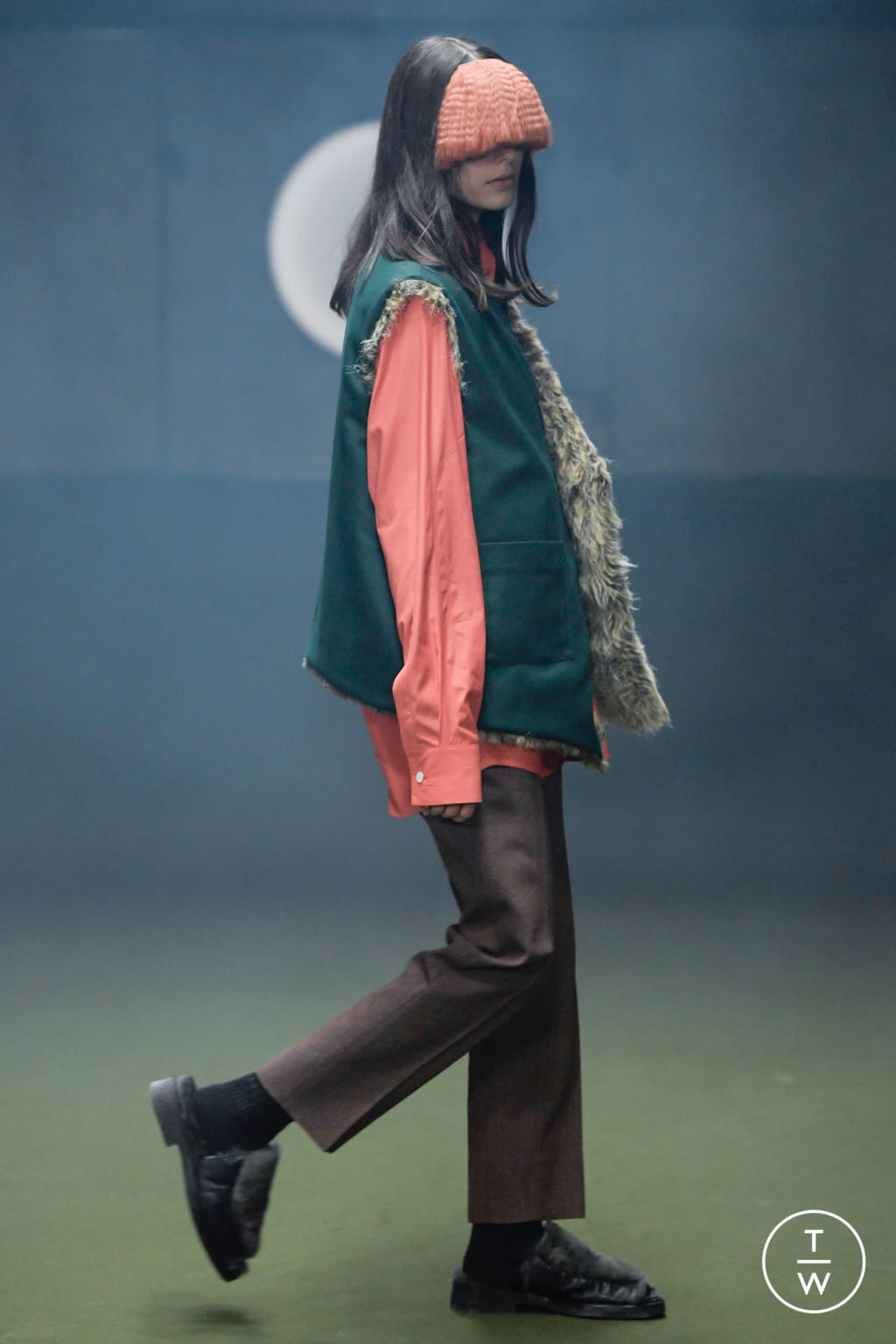 Fashion Week Paris Fall/Winter 2021 look 26 from the Namacheko collection menswear