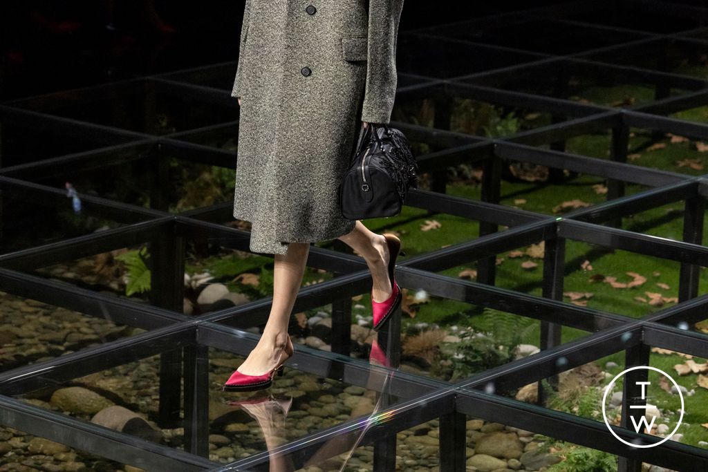 Fashion Week Milan Fall/Winter 2024 look 32 from the Prada collection womenswear accessories