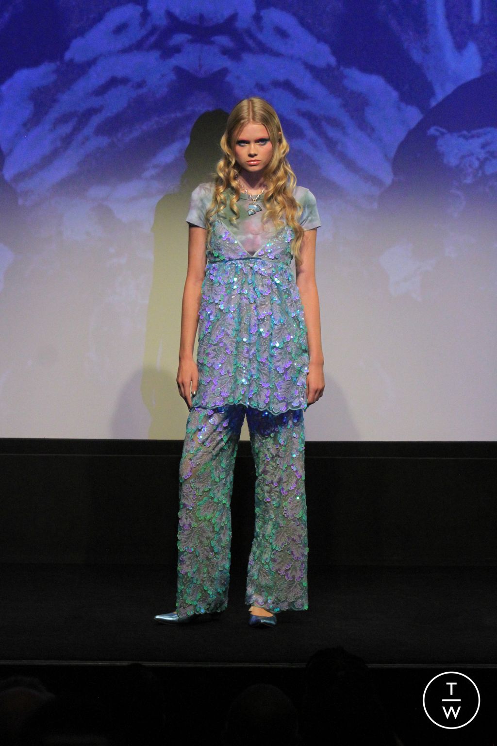 Fashion Week New York Spring/Summer 2024 look 26 from the Anna Sui collection womenswear