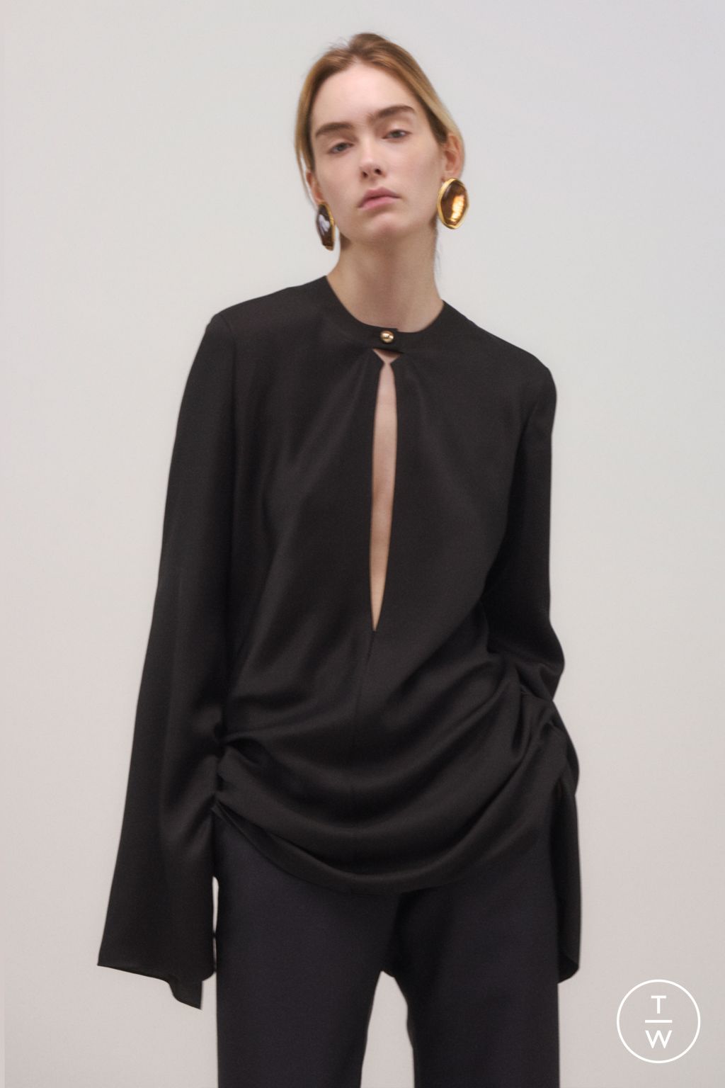 Fashion Week New York Pre-Fall 2025 look 27 de la collection Brandon Maxwell womenswear