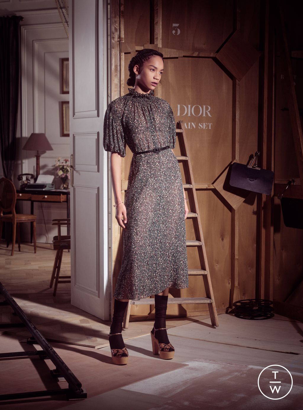 Fashion Week Paris Pre-Fall 2024 look 104 from the Christian Dior collection 女装
