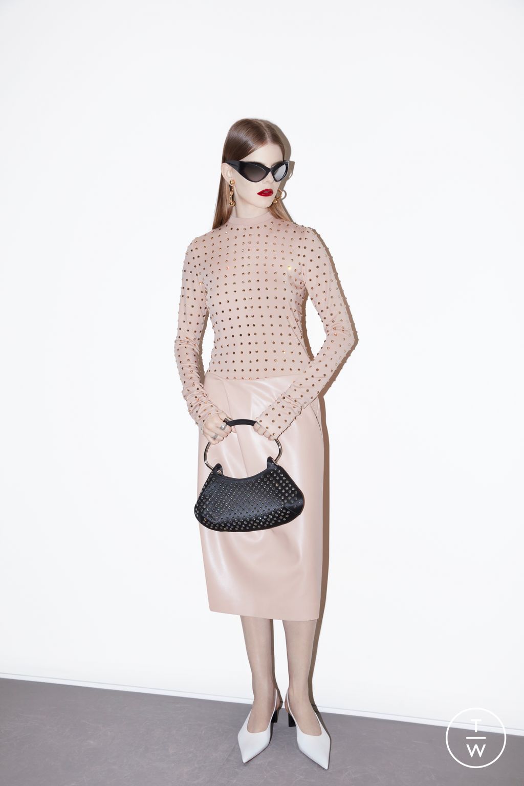 Fashion Week Milan Resort 2025 look 27 from the Sportmax collection womenswear