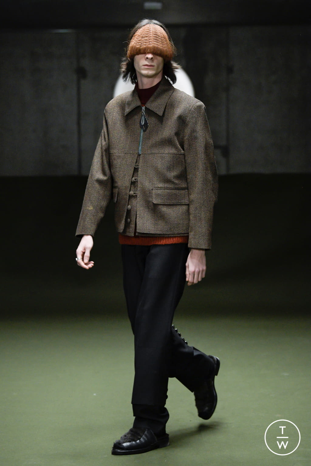 Fashion Week Paris Fall/Winter 2021 look 27 from the Namacheko collection menswear