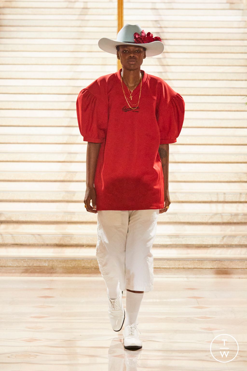 Fashion Week New York Spring/Summer 2024 look 27 from the Willy Chavarria collection menswear