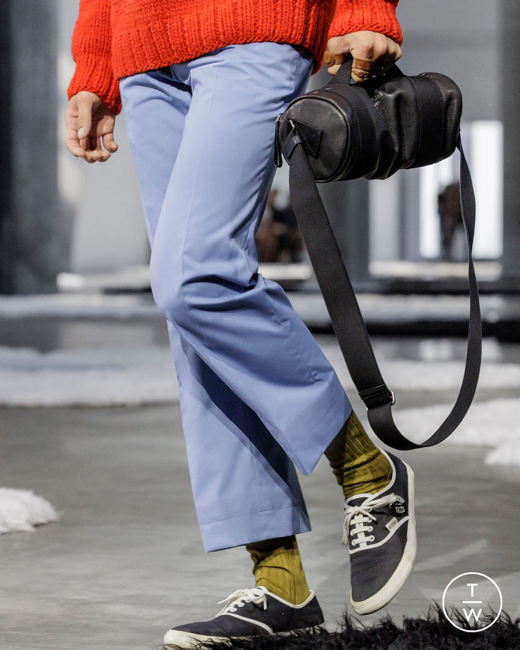 Fashion Week Milan Spring/Summer 2026 look 44 from the Prada collection menswear accessories