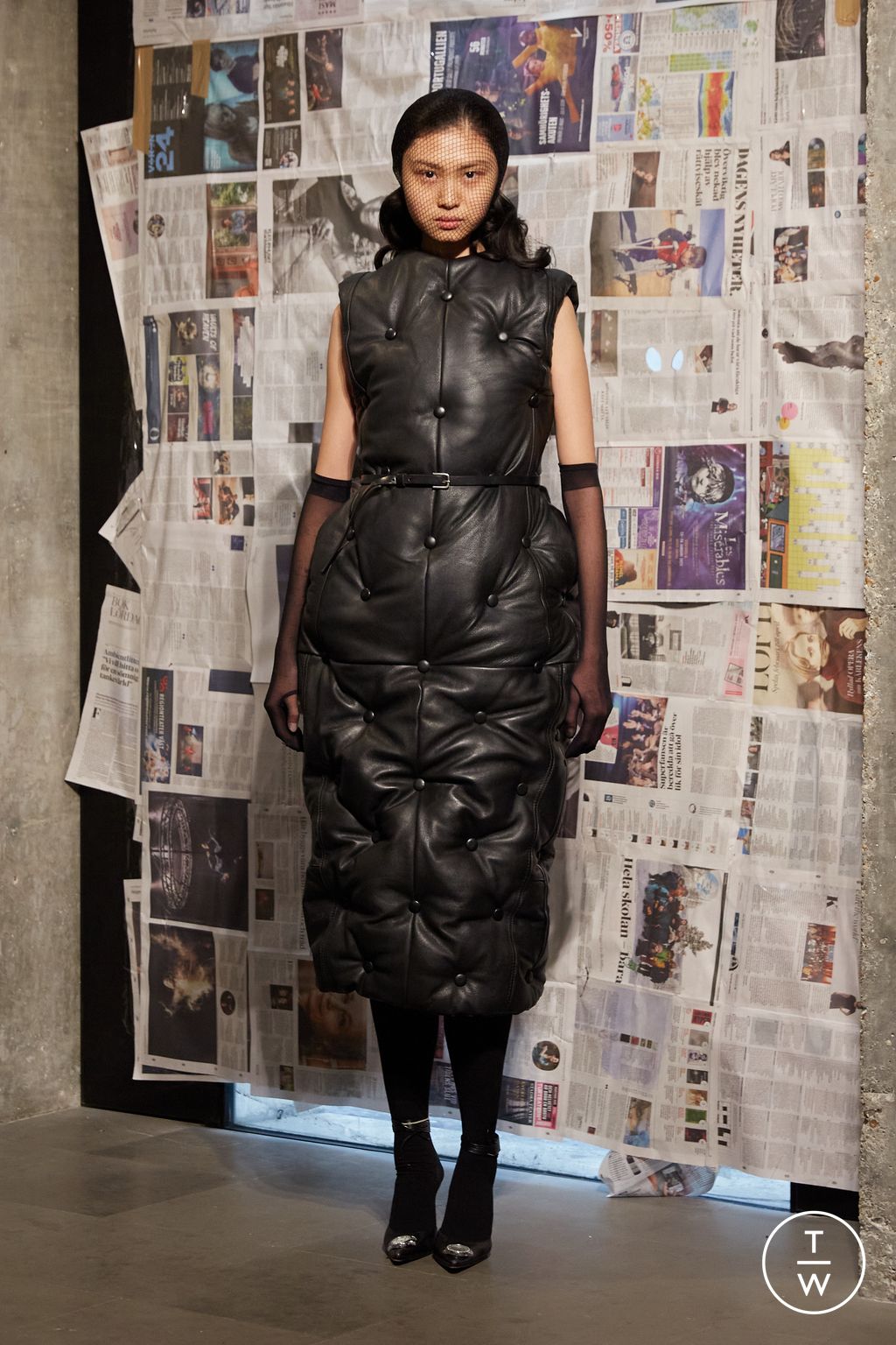 Fashion Week Paris Fall/Winter 2024 look 27 from the Hodakova collection 女装