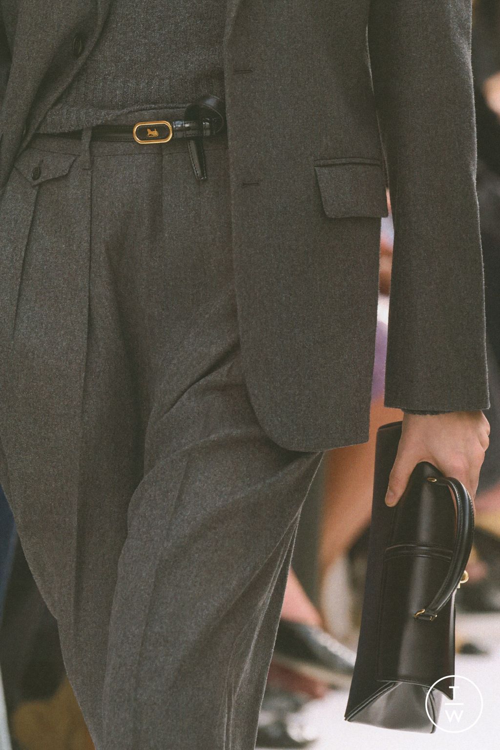 Fashion Week Paris Fall/Winter 2026 look 40 from the Celine collection womenswear accessories