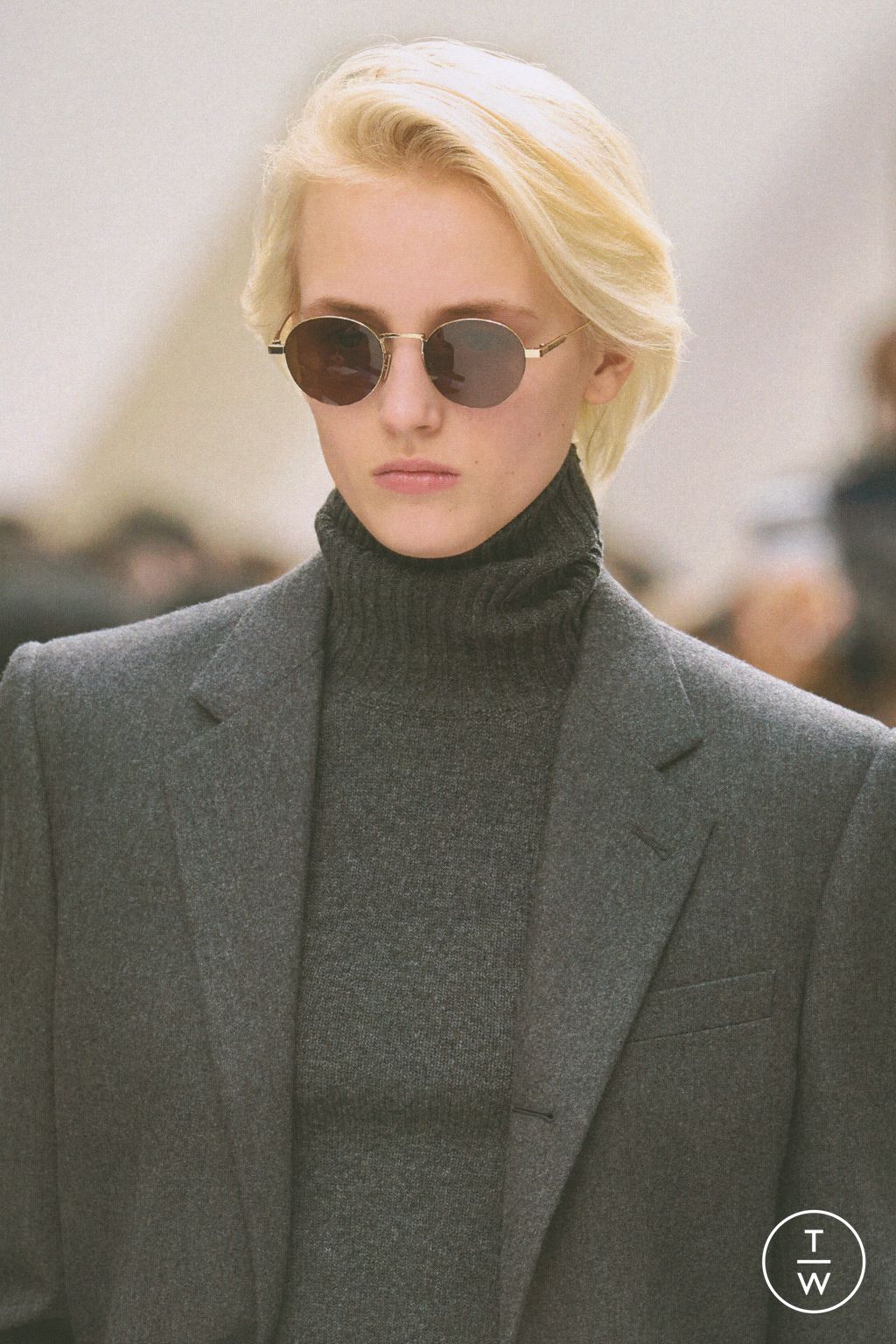 Fashion Week Paris Fall/Winter 2026 look 41 from the Celine collection womenswear accessories