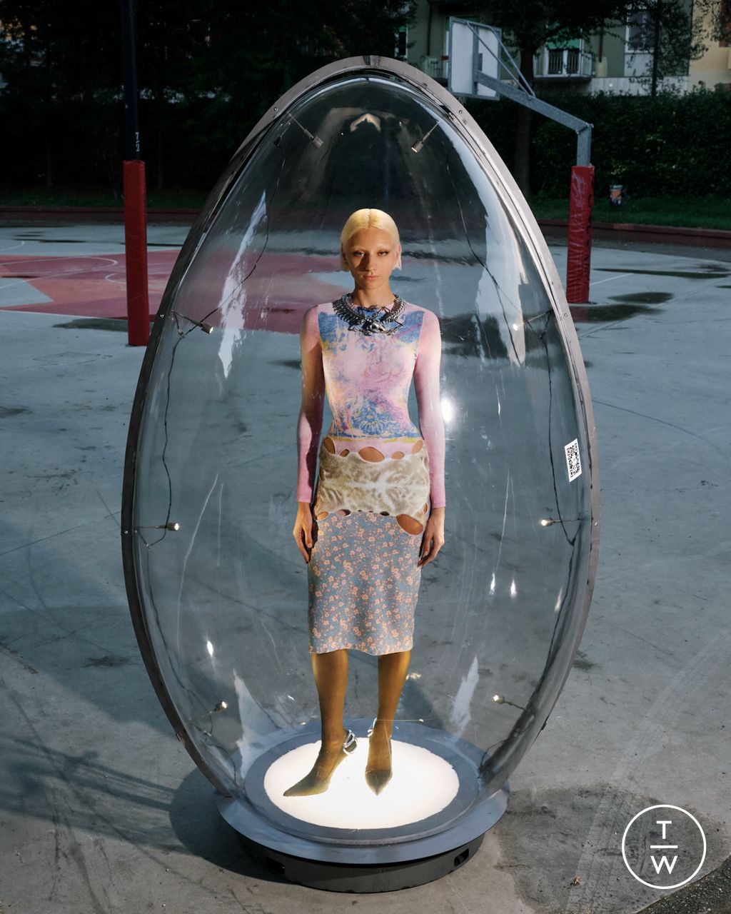 Fashion Week Milan Spring/Summer 2026 look 29 from the DIESEL collection womenswear