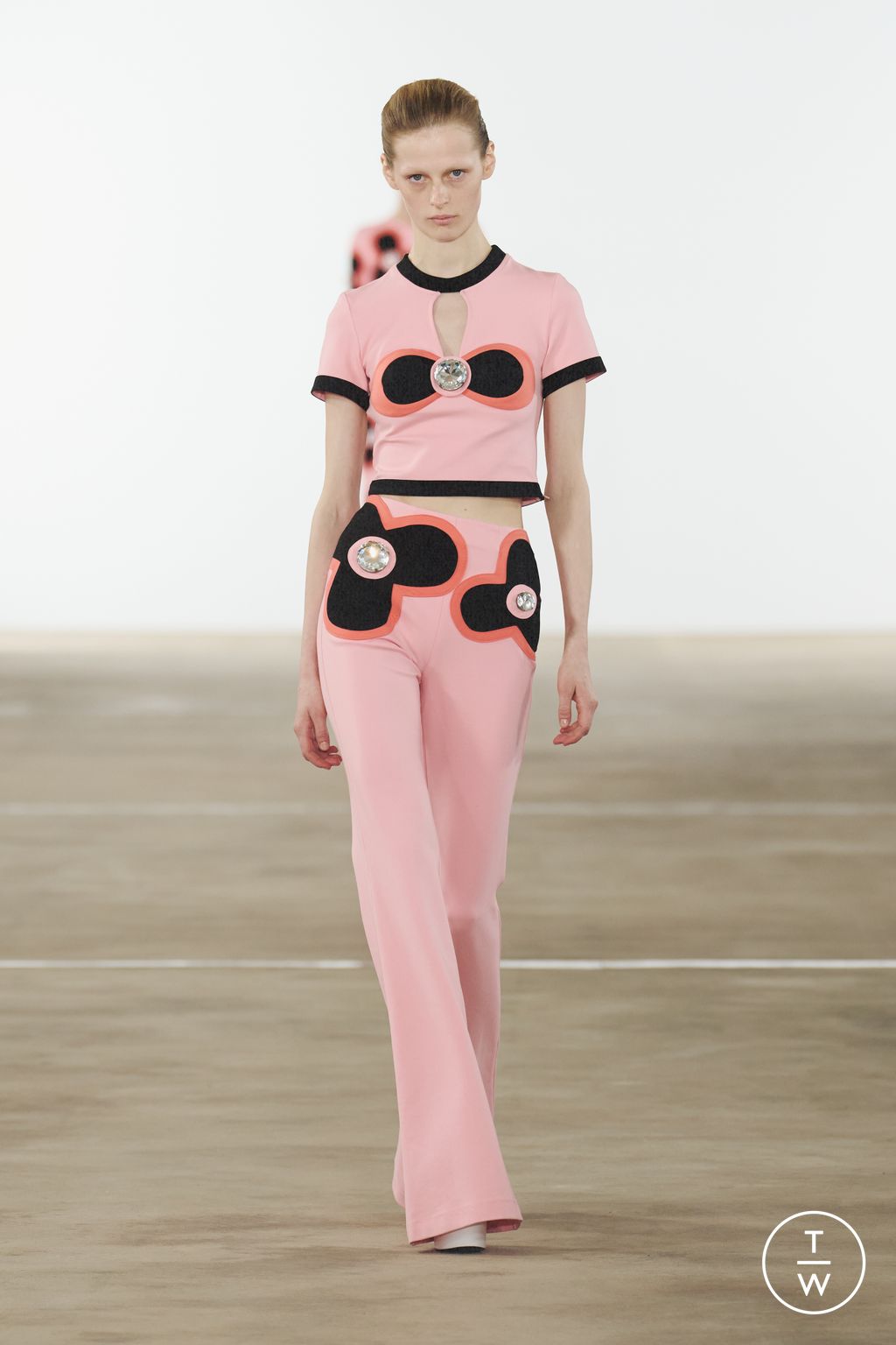 Fashion Week New York Spring/Summer 2024 look 28 from the Area collection womenswear
