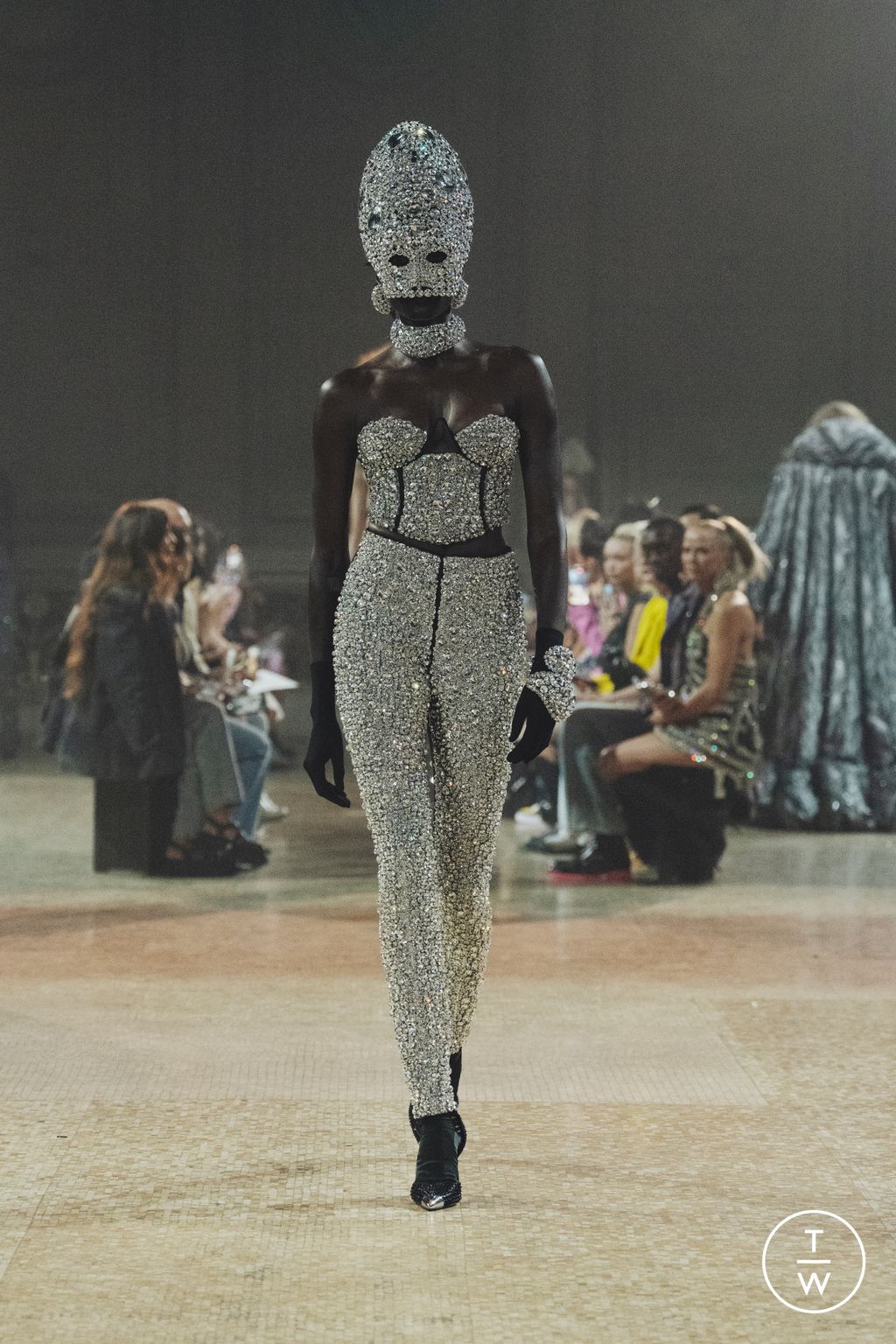 Fashion Week New York Fall/Winter 2023 look 29 from the Area collection womenswear