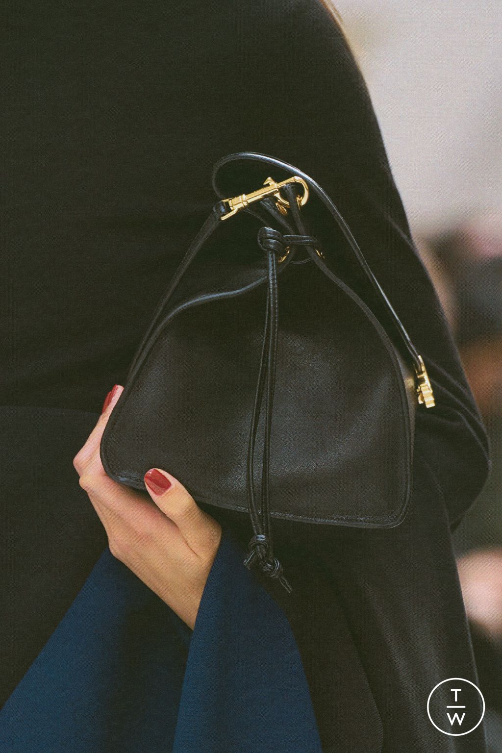 Fashion Week Paris Fall/Winter 2026 look 42 from the Celine collection womenswear accessories