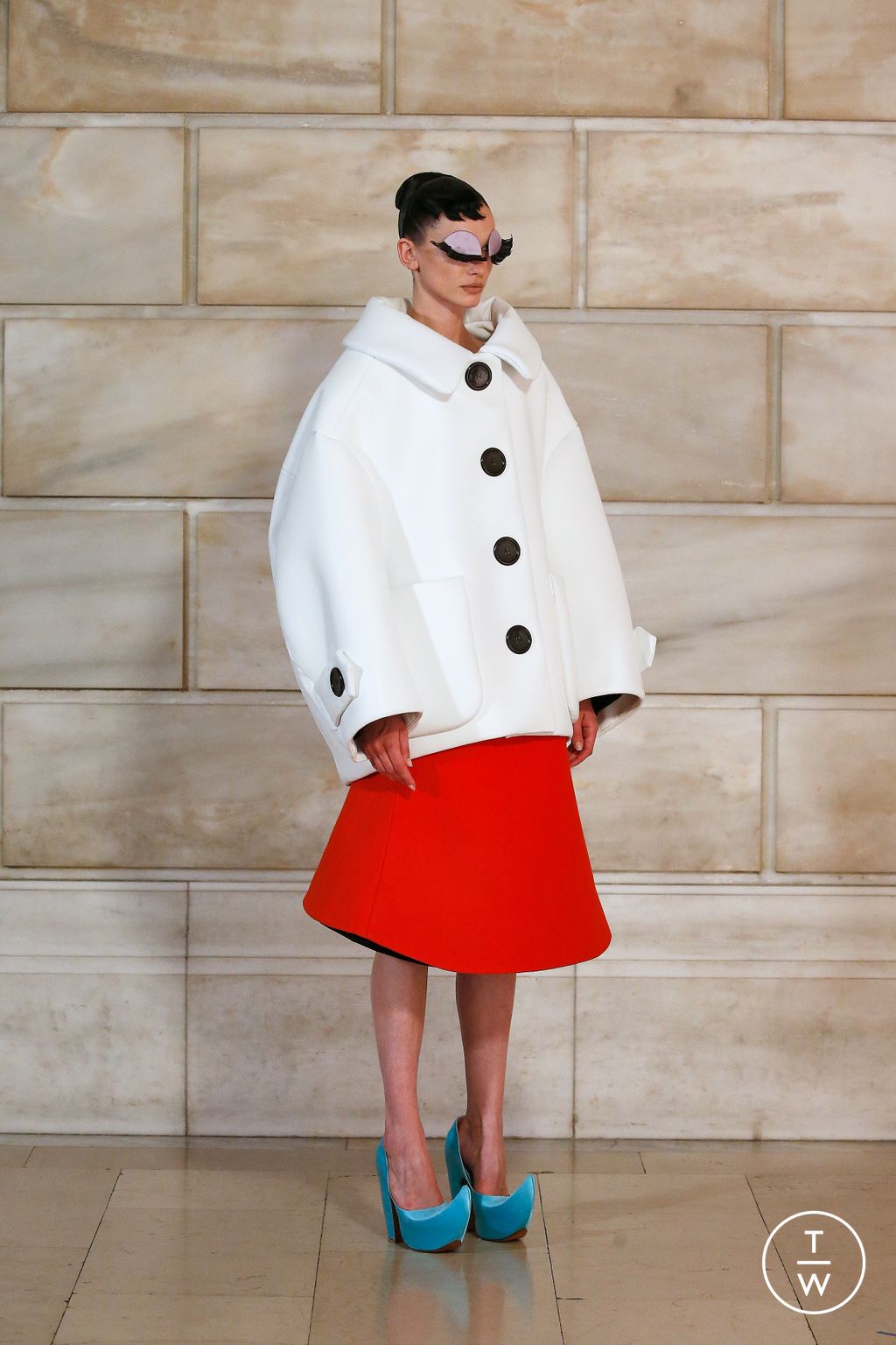 Fashion Week New York Fall/Winter 2024 look 29 from the Marc Jacobs collection 女装