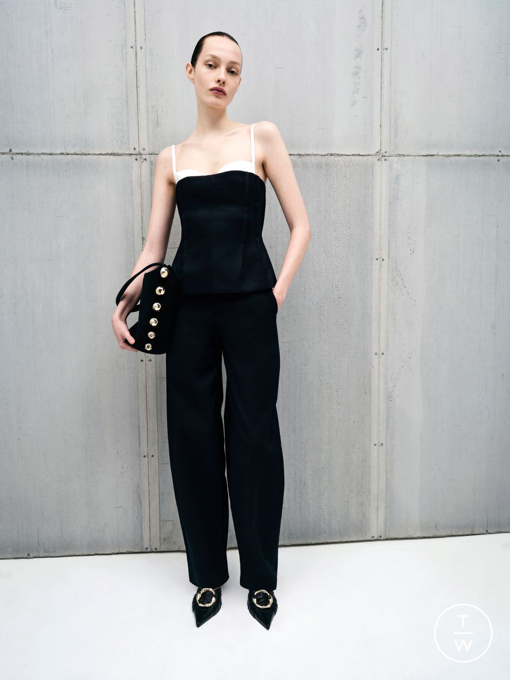 Fashion Week New York Pre-Fall 2025 look 3 from the Simkhai collection womenswear