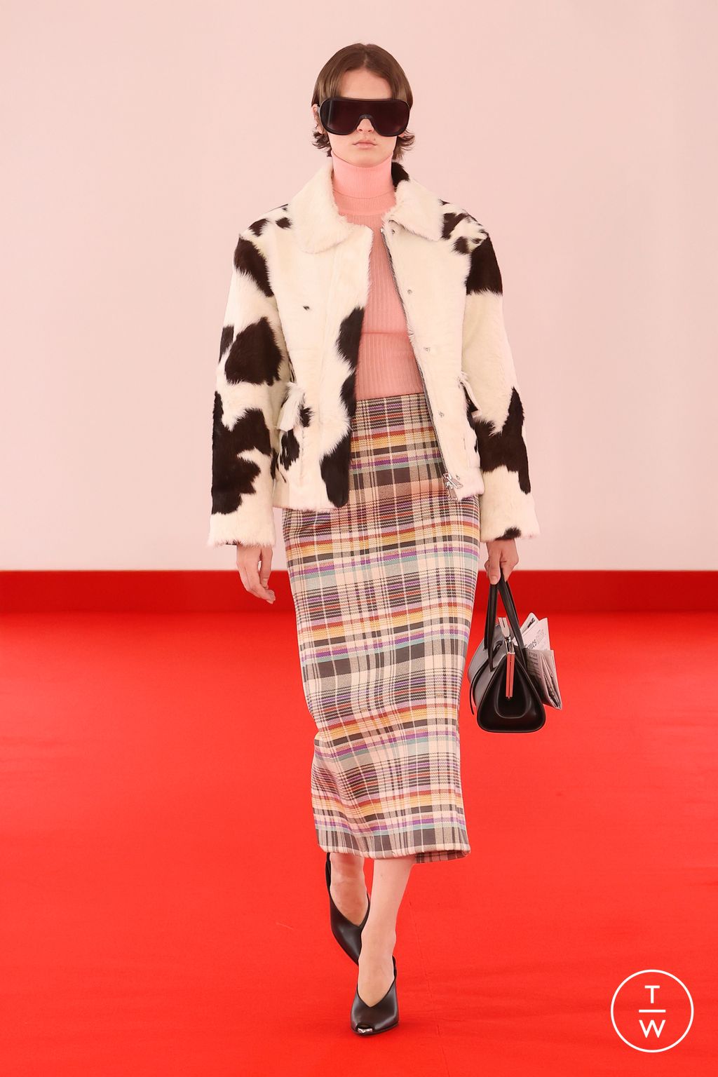 Fashion Week New York Spring/Summer 2026 look 3 from the Brandon Maxwell collection womenswear