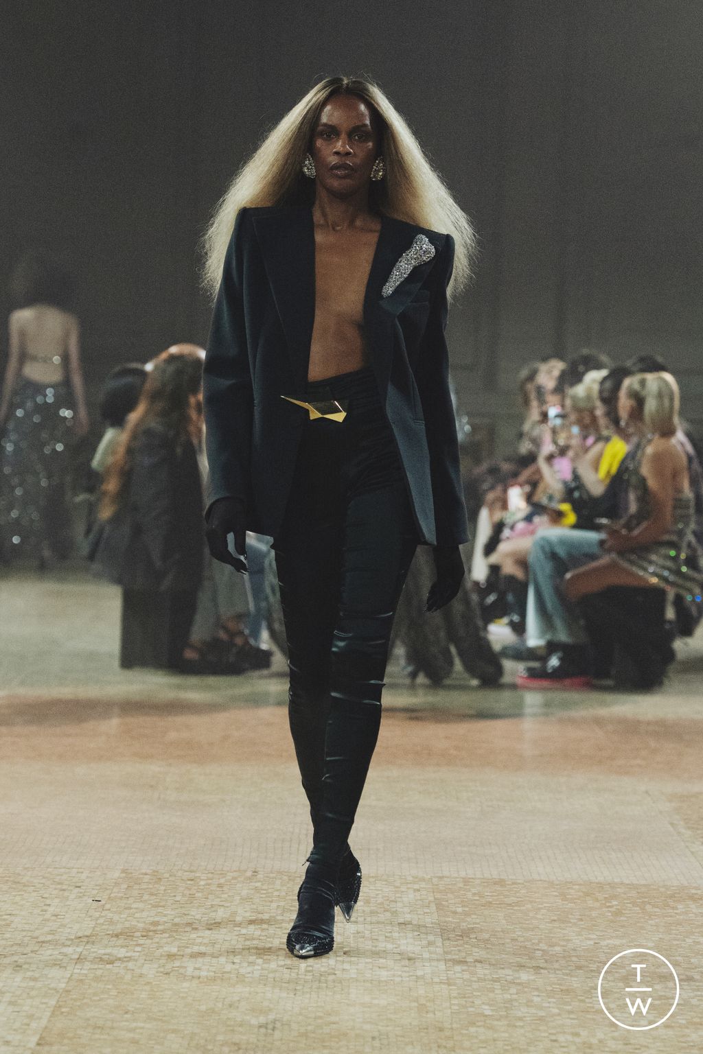 Fashion Week New York Fall/Winter 2023 look 30 from the Area collection womenswear
