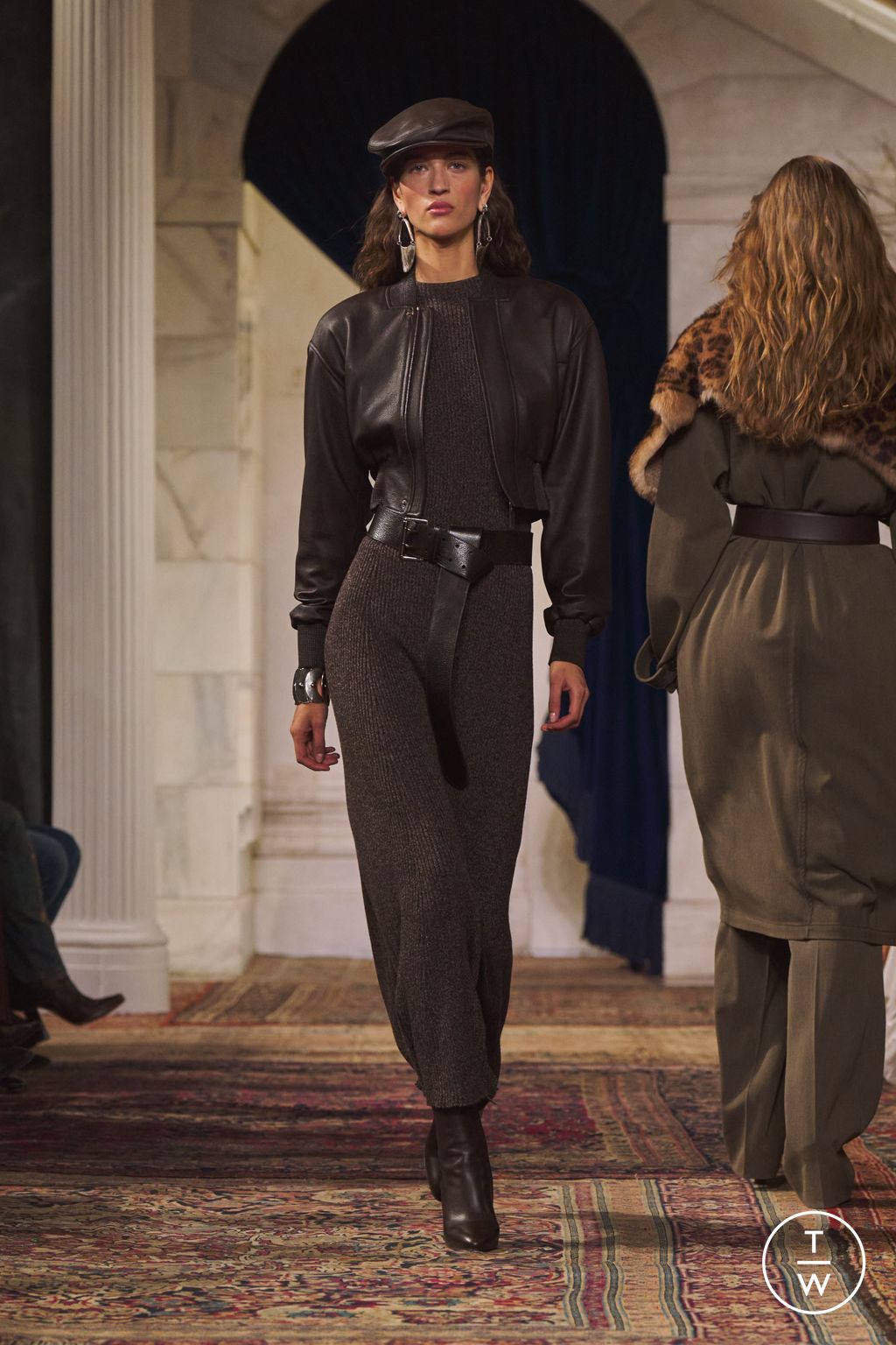 Fashion Week New York Fall/Winter 2026 look 30 from the Ralph Lauren collection womenswear