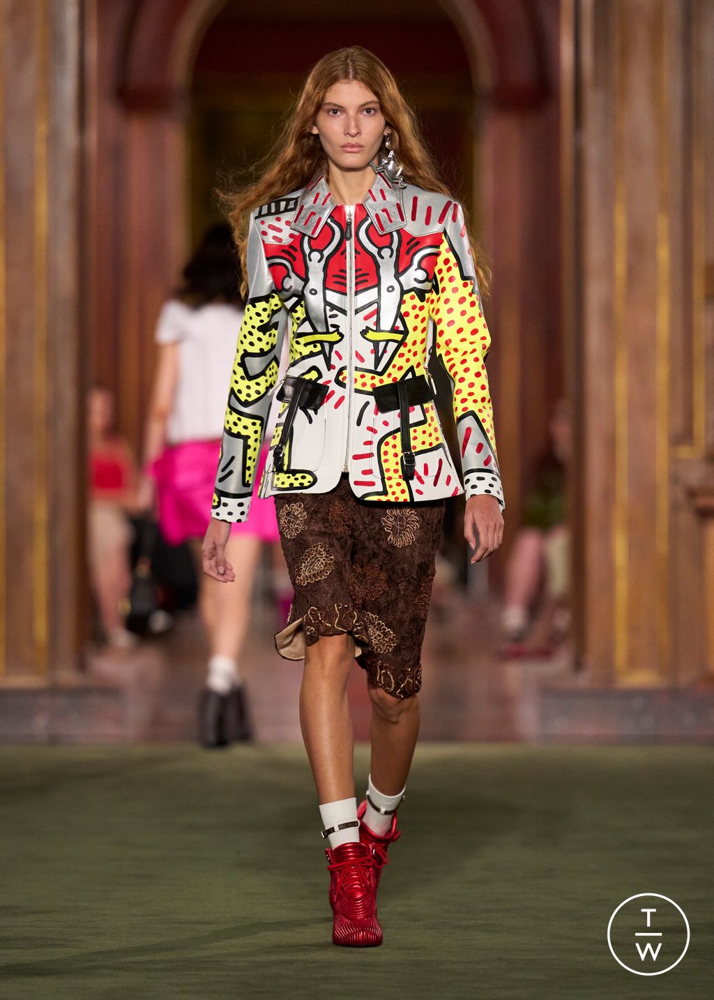 Fashion Week Paris Resort 2027 look 30 from the Louis Vuitton collection womenswear