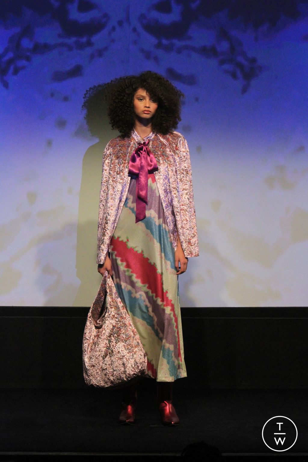 Fashion Week New York Spring/Summer 2024 look 30 from the Anna Sui collection womenswear