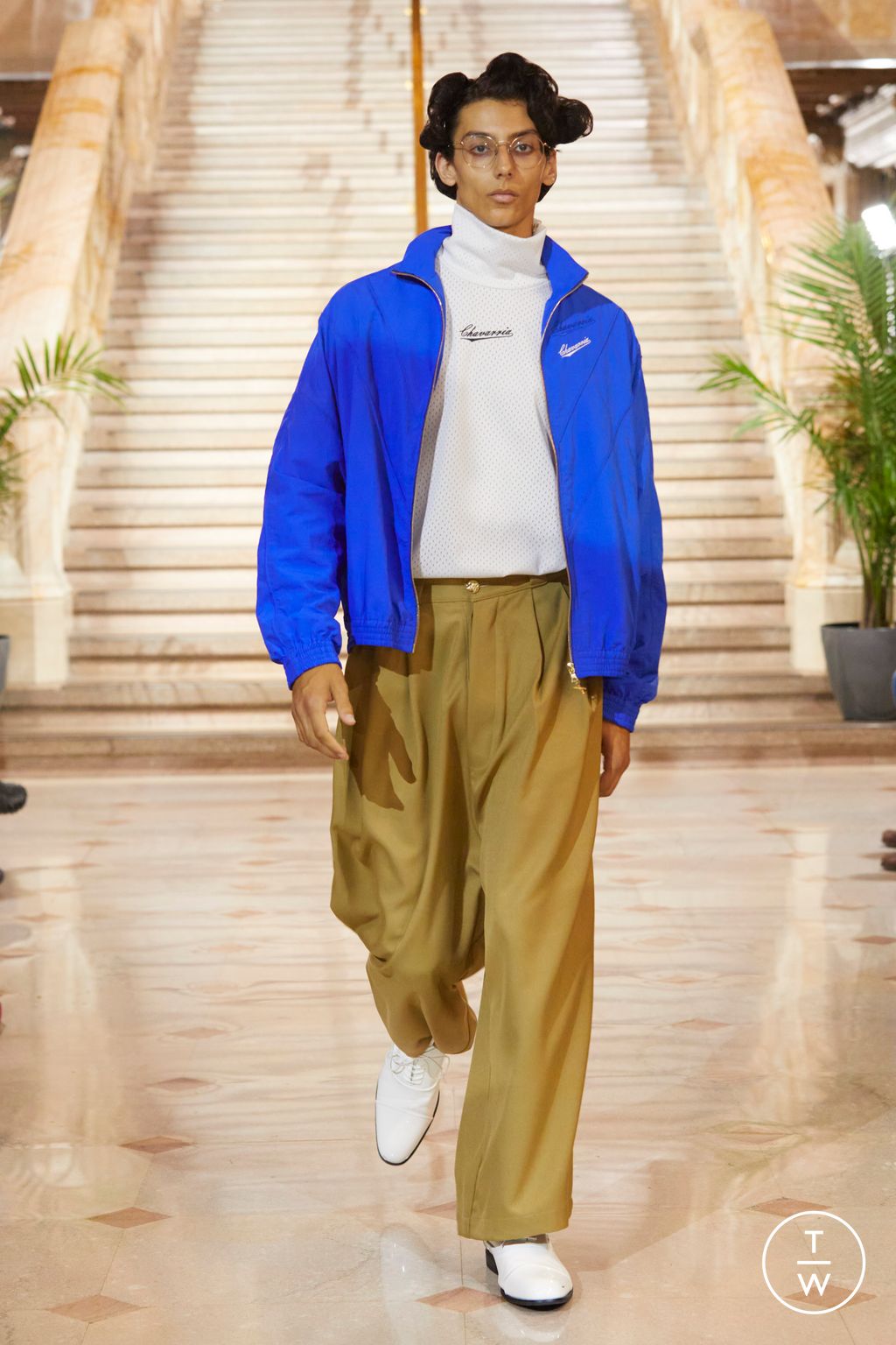 Fashion Week New York Spring/Summer 2024 look 31 from the Willy Chavarria collection menswear