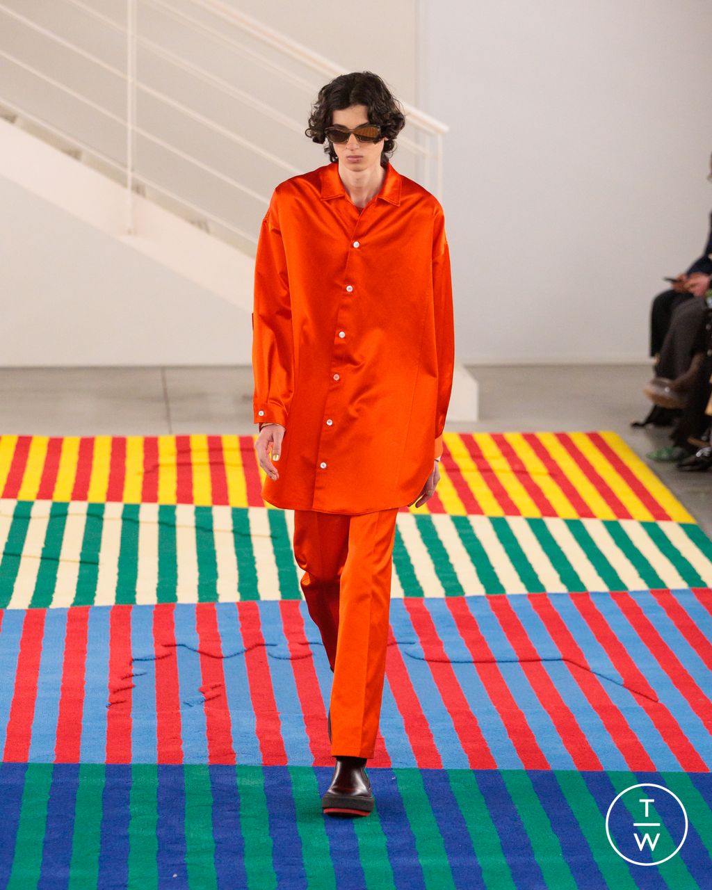 Fashion Week Milan Fall/Winter 2024 look 30 de la collection Sunnei womenswear