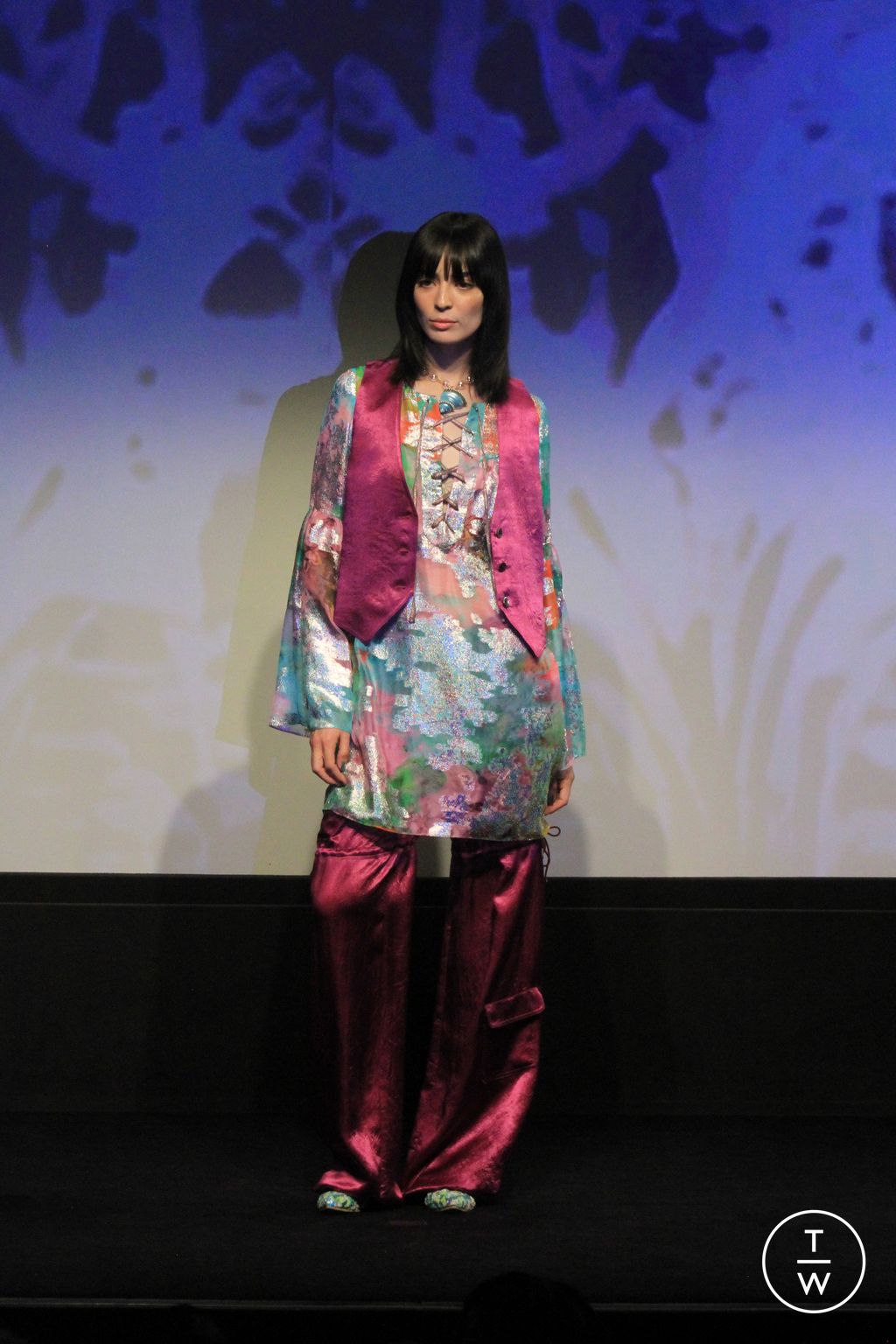 Fashion Week New York Spring/Summer 2024 look 31 from the Anna Sui collection womenswear
