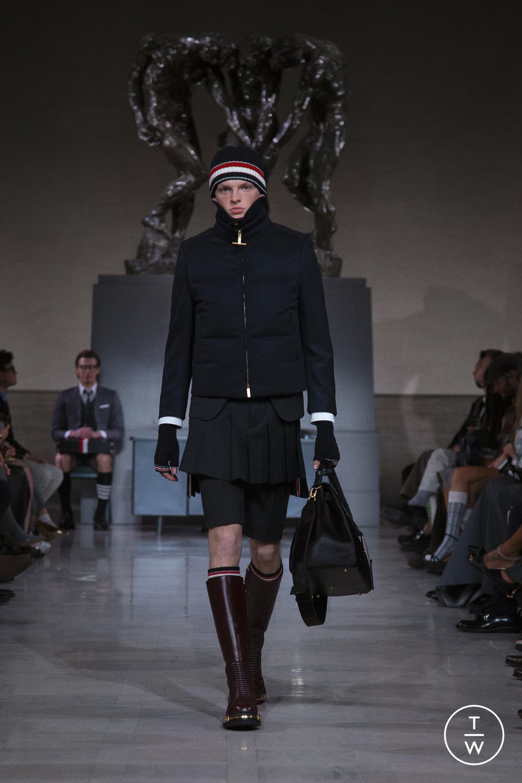 Fashion Week New York Fall/Winter 2026 look 32 de la collection Thom Browne womenswear