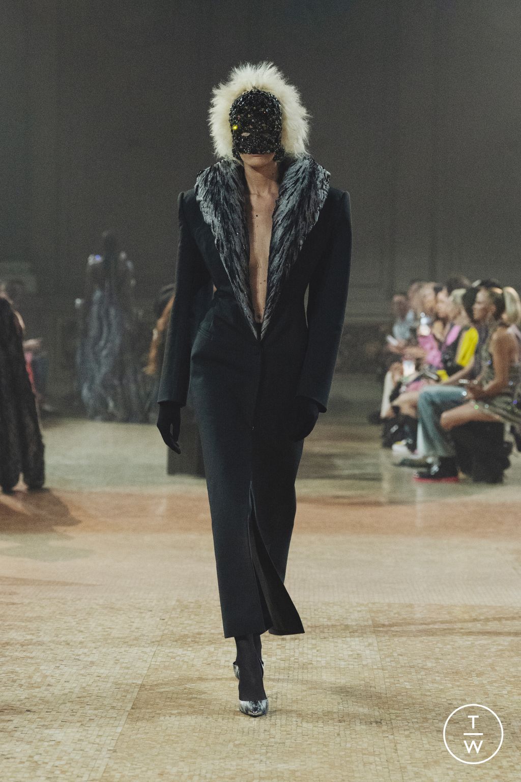 Fashion Week New York Fall/Winter 2023 look 32 from the Area collection womenswear