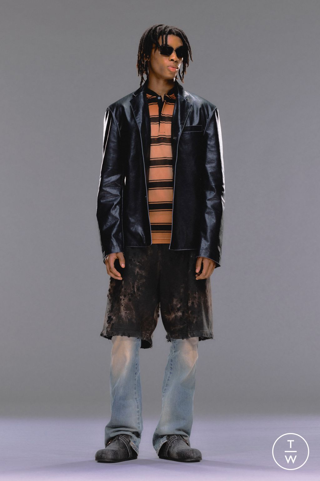 Fashion Week Milan Resort 2024 look 33 from the DIESEL collection 女装